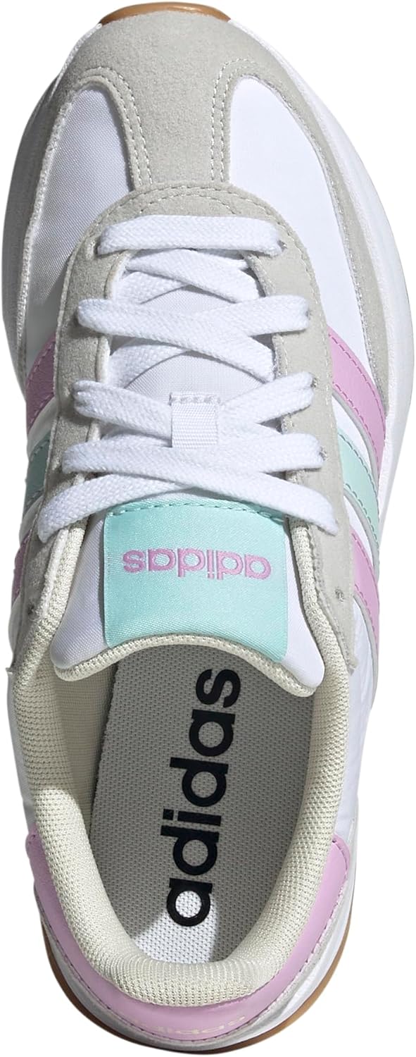 Детские кроссовки Adidas Run 70s 2.0 (унисекс), белый/мятный — фото 4