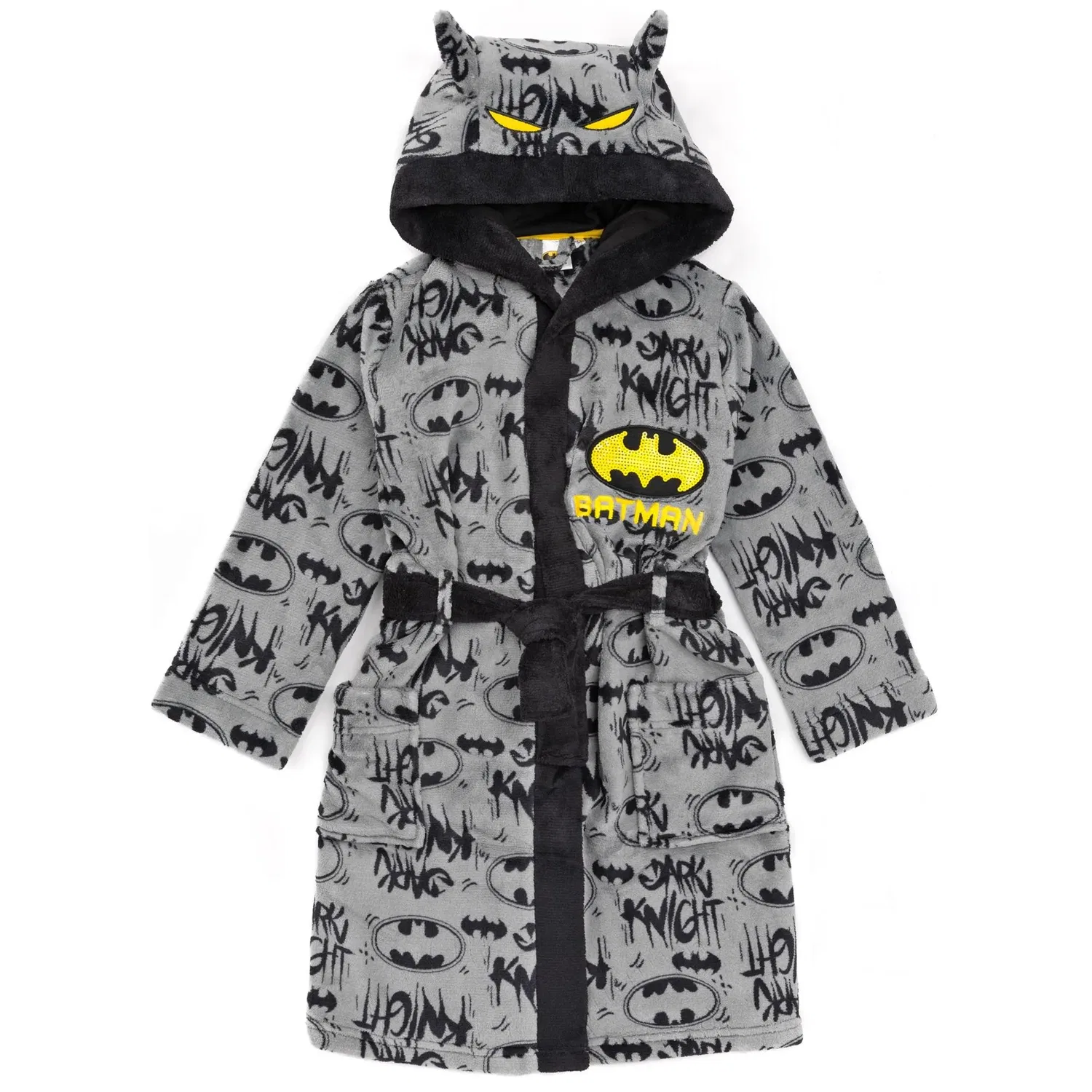 Детский халат Batman серый DC Comics, серый