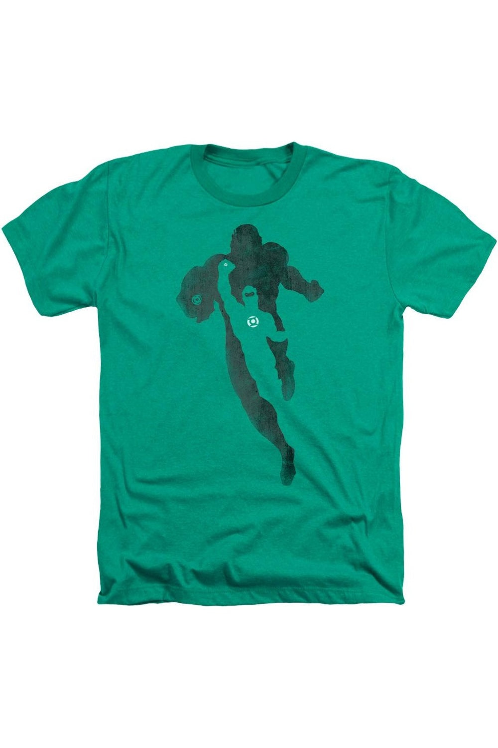 

DC Comics Lantern Knockout Adult Heather Tee / Футболка Gildan, цвет kelly green
