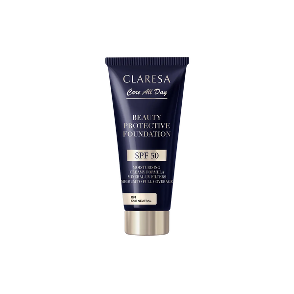 

Увлажняющая основа с фильтром spf50 0n fair neutral, 30 мл Claresa Care all day, цвет 0n fair neutral