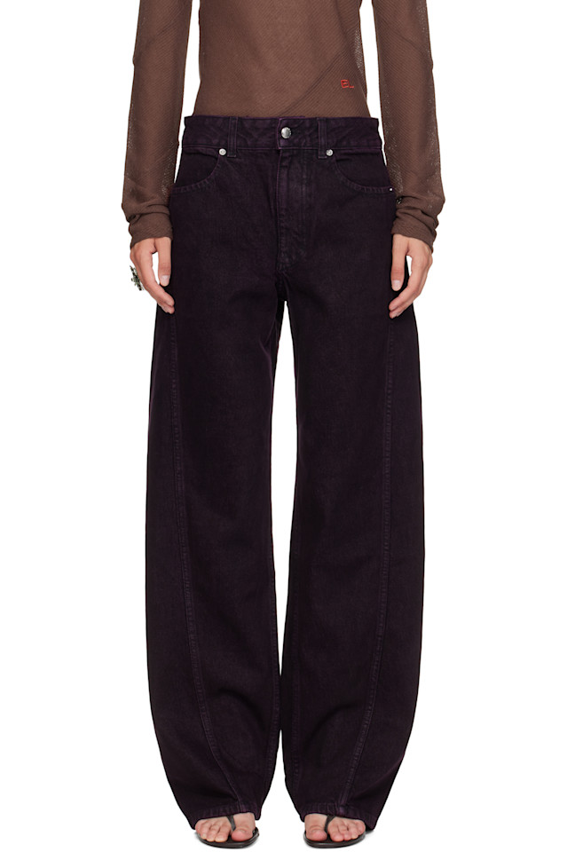 

Гибкие джинсы Eckhaus Latta, цвет amethyst