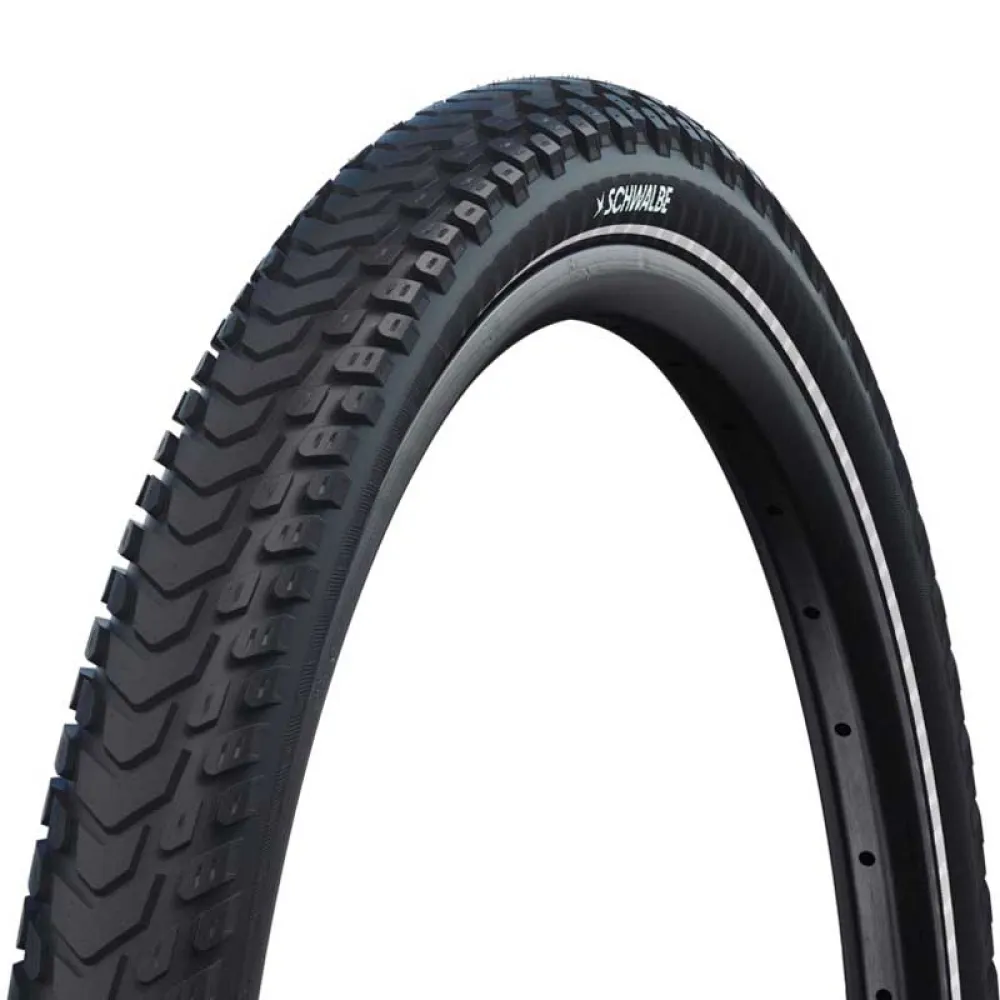 

Жесткая городская шина Schwalbe Marathon Mondial RaceGuard Addix E-50 28´´ x 1.60, серебряный
