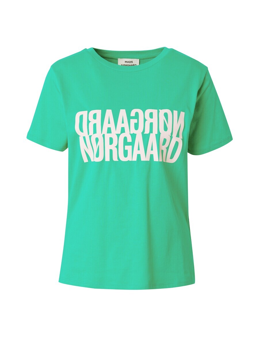 

Футболка MADS NORGAARD COPENHAGEN Shirt, изумрудный