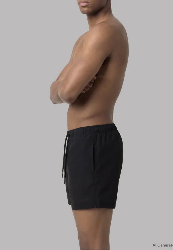 Плавки с завязками - незаменимый элемент гардероба. Calvin Klein Swimwear, Black — фото 4