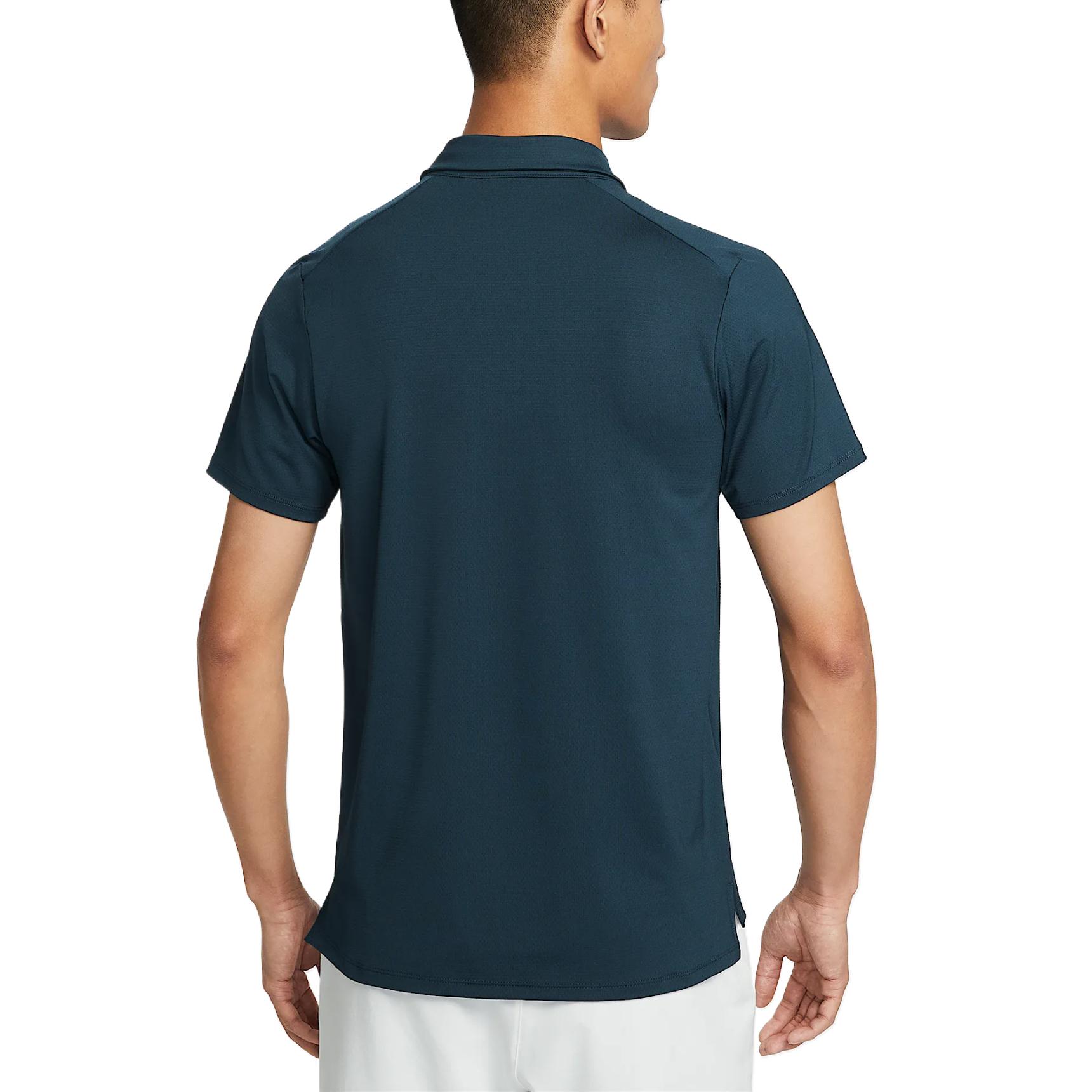 Nike Футболка Court Advantage Dri-FIT мужская Deep Sea Blue — фото 3