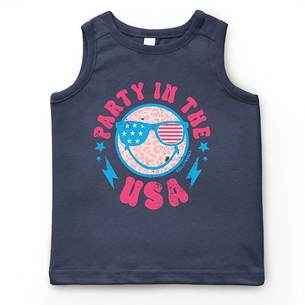 

Футболка Smileyworld party in the usa The Juniper Shop