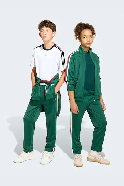 Спортивные штаны из трикотажа Adidas Originals, зеленый