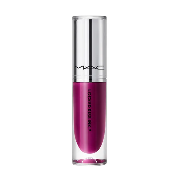 Жидкая помада Locked Kiss Ink Mac Cosmetics, цвет mid-tone purple — фото 3