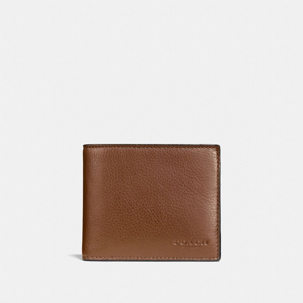 

Маленький кошелек COACH 3 In 1, цвет Dark Saddle