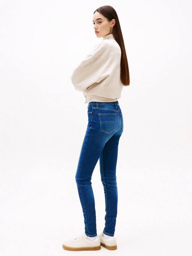 Нора скинни джинсы с заниженной талией Tommy Hilfiger, Dark Blue — фото 2