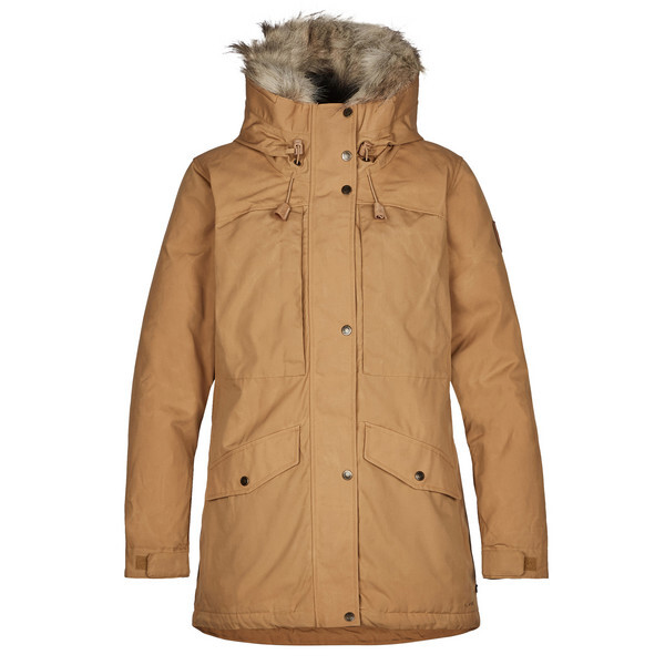 

Пуховик Fjällräven, коричневый