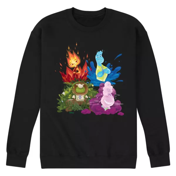 

Мужская флисовая толстовка Elemental Group Disney, черный