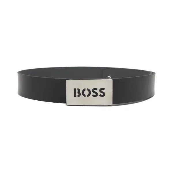 

Кожаный ремень Boss, черный