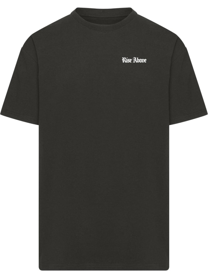 

Футболка Rise Above Heavy Oversize Tee черного цвета Mister Tee