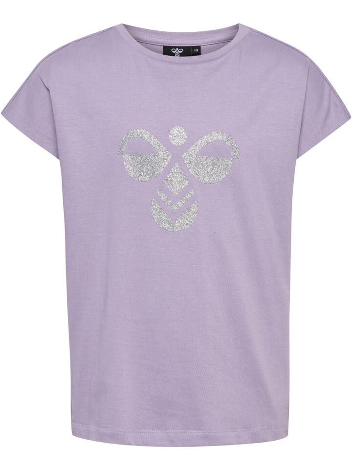

Футболка Hummel S/S Hmldiez Mädchen, цвет lavender gray