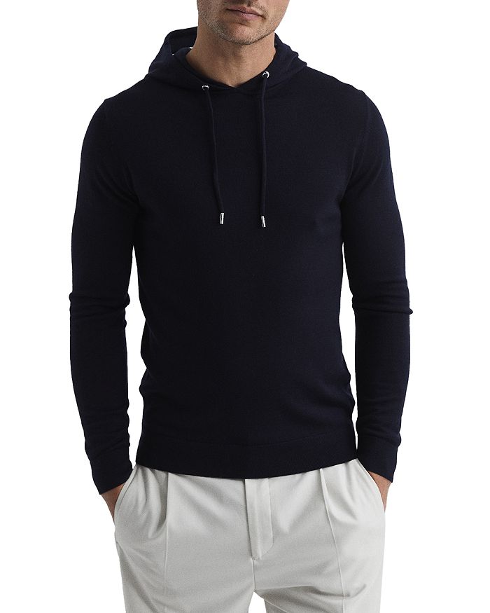 

Толстовка Holland Merino Wool Solid Regular Fit REISS, Черный, Толстовка Holland Merino Wool Solid Regular Fit REISS