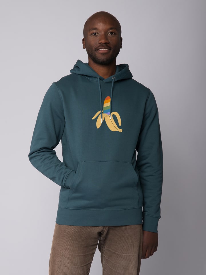 

Толстовка wat Apparel Sweatshirt Rainbow Banana, цвет Petrol