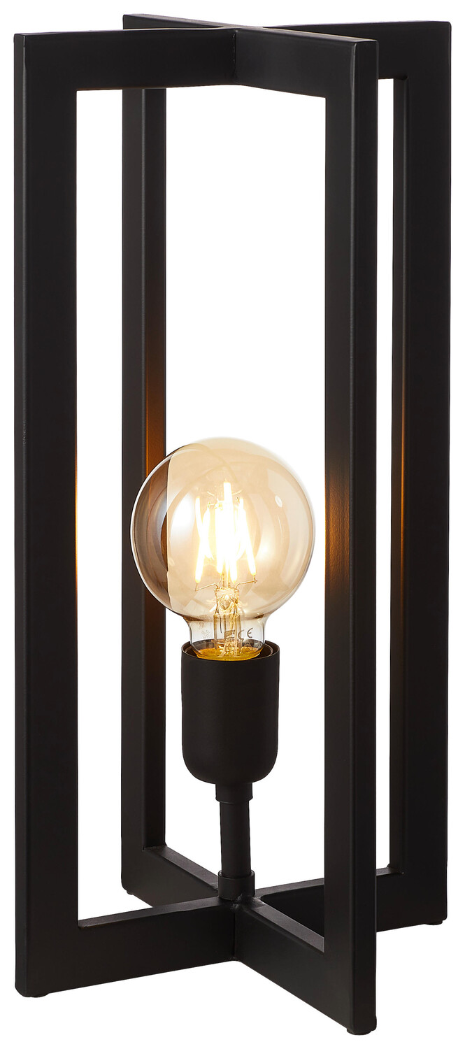 

Настольная лампа Light & Living, 21x40 см, черный