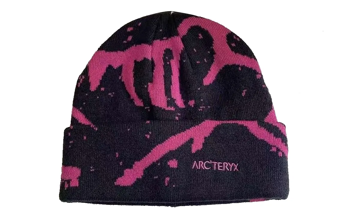 

Шапка Arcteryx, черный / фиолетовый