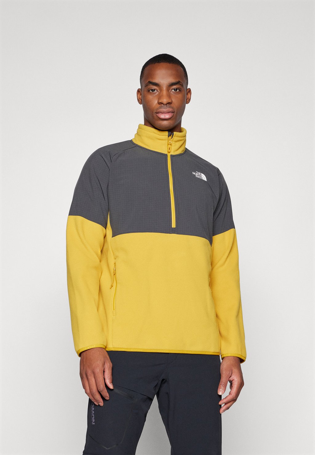 

Флисовый джемпер GLACIER HEAVYWEIGHT 1/2 ZIP The North Face, желтый