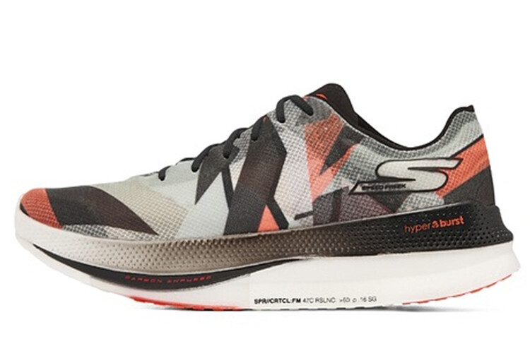 

Кроссовки мужские низкие черные/красные Skechers