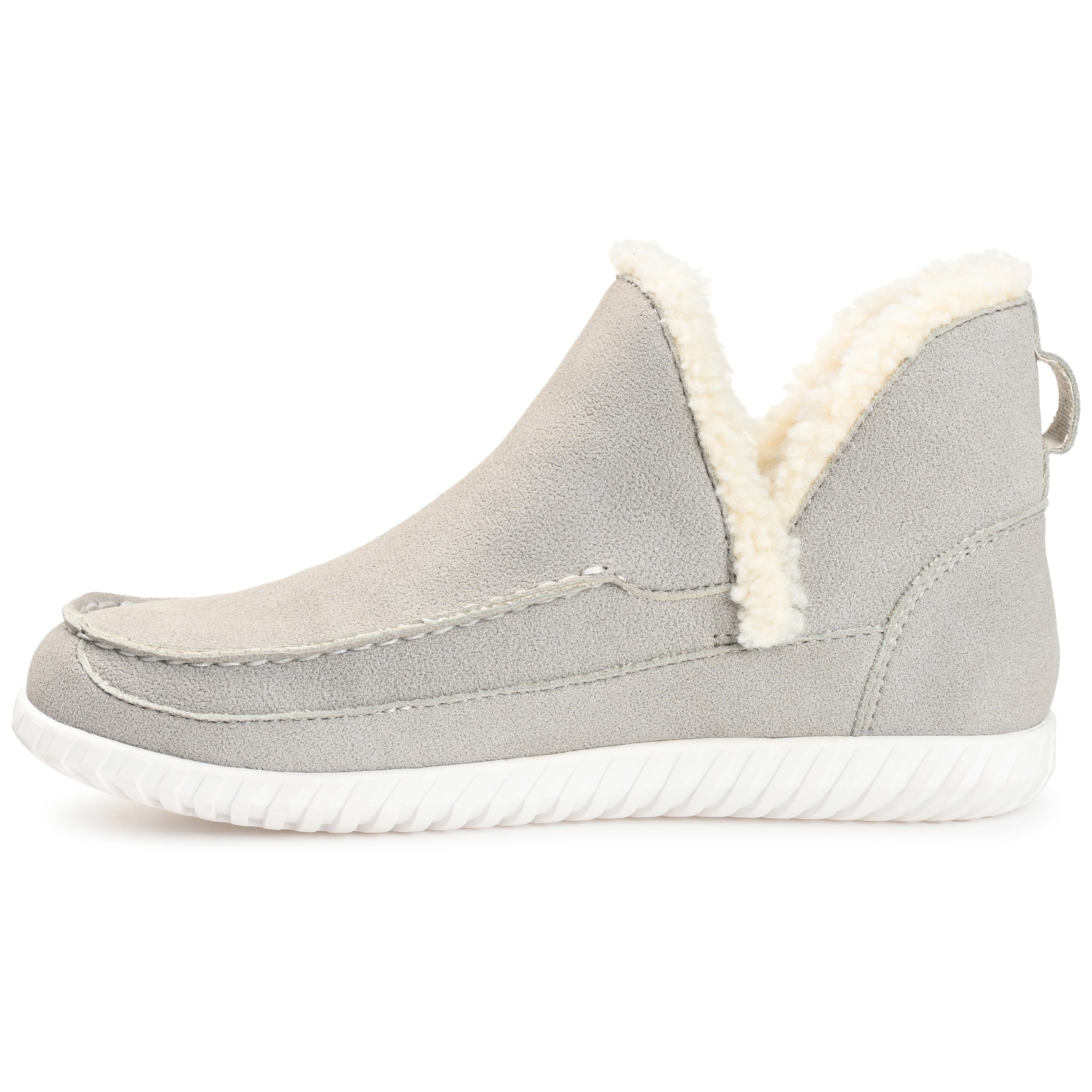 Женские тапочки Tru Comfort Foam Capreece из коллекции Journee, серый — фото 2