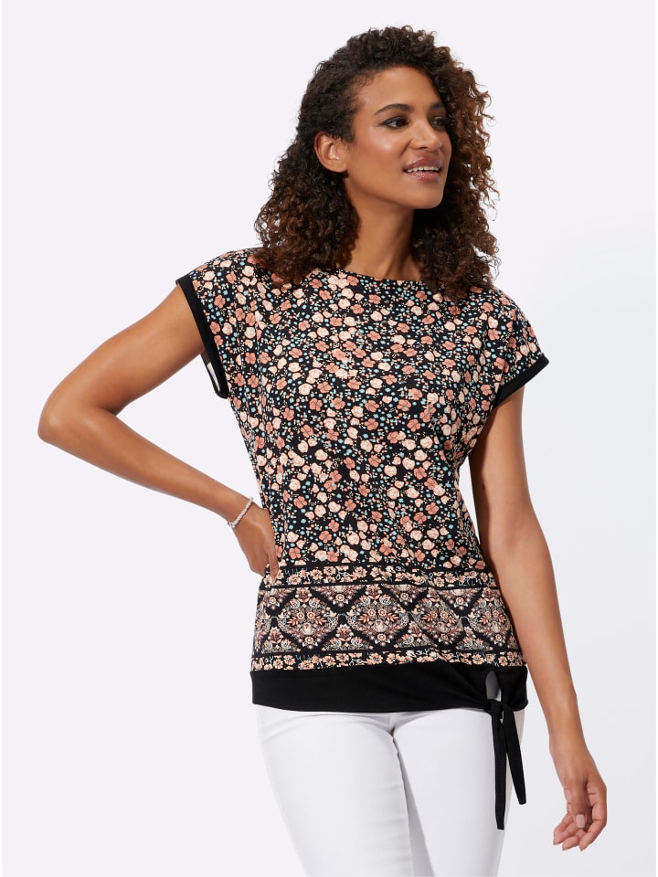 

Рубашка с короткими рукавами с принтом цвета папайи WITT WEIDEN