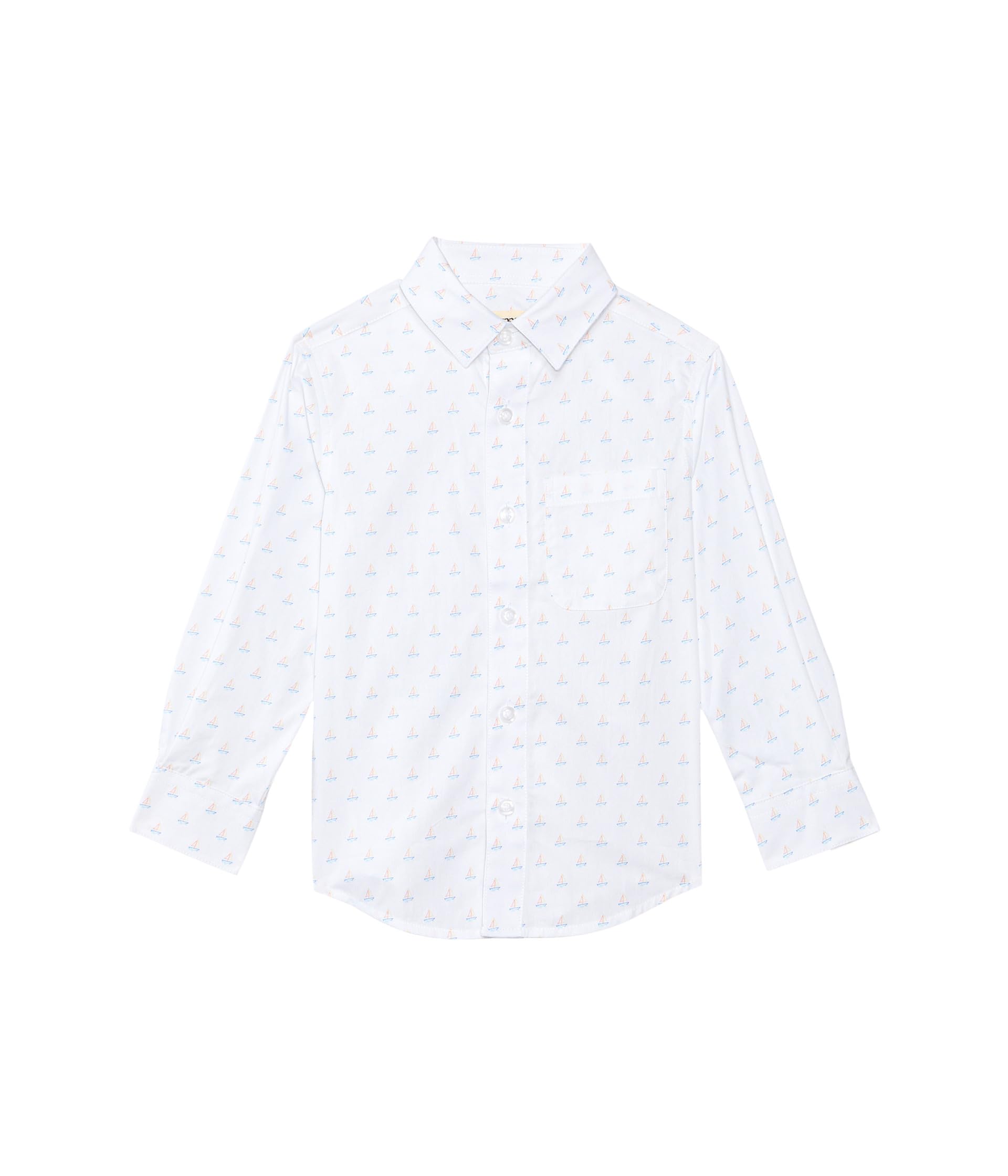 

Рубашка Appaman Kids Standard Shirt, цвет Morning Sail