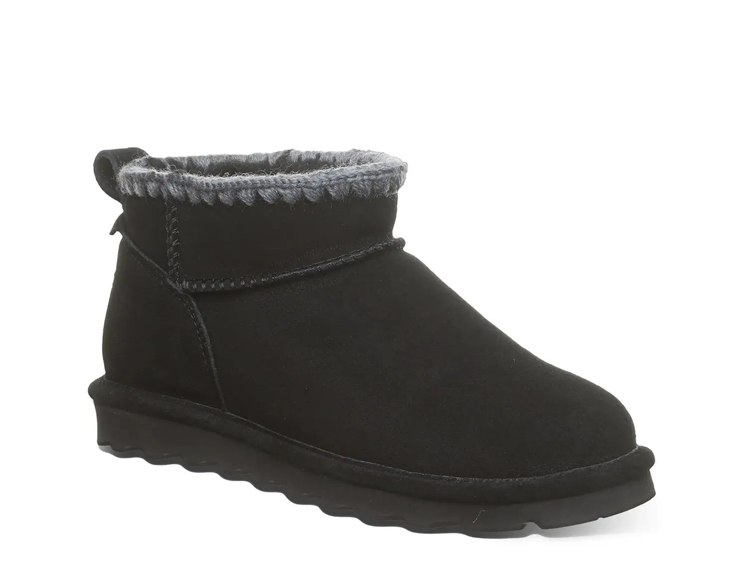 Ботиночки Bearpaw Shorty, вязаные крючком, черные
