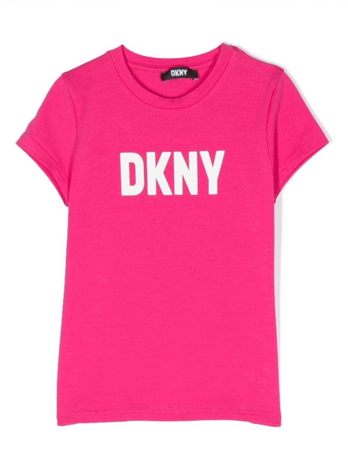

DKNY футболка с логотипом, розовый