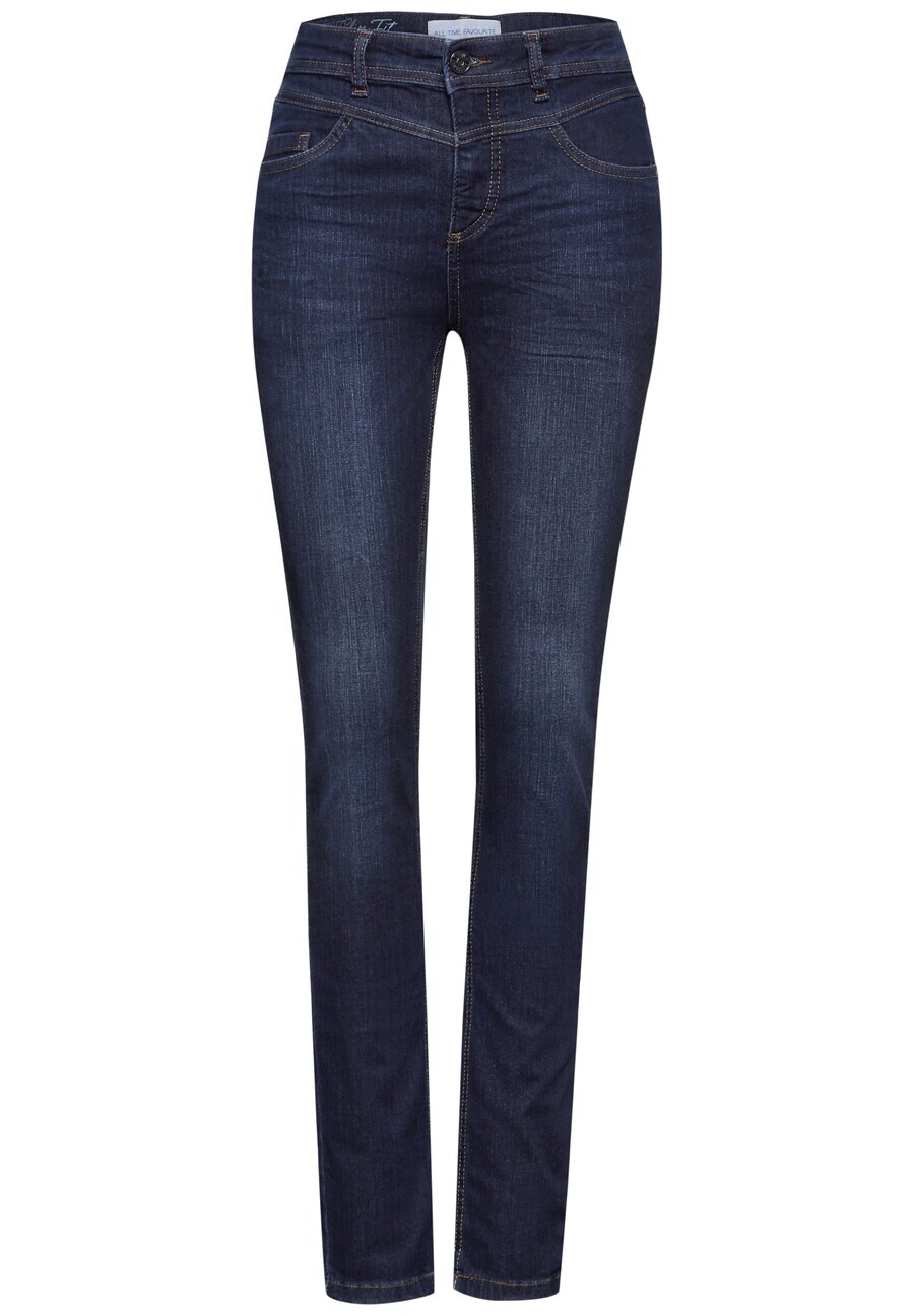 

Джинсы STREET ONE Slim fit Jeans, темно-синий