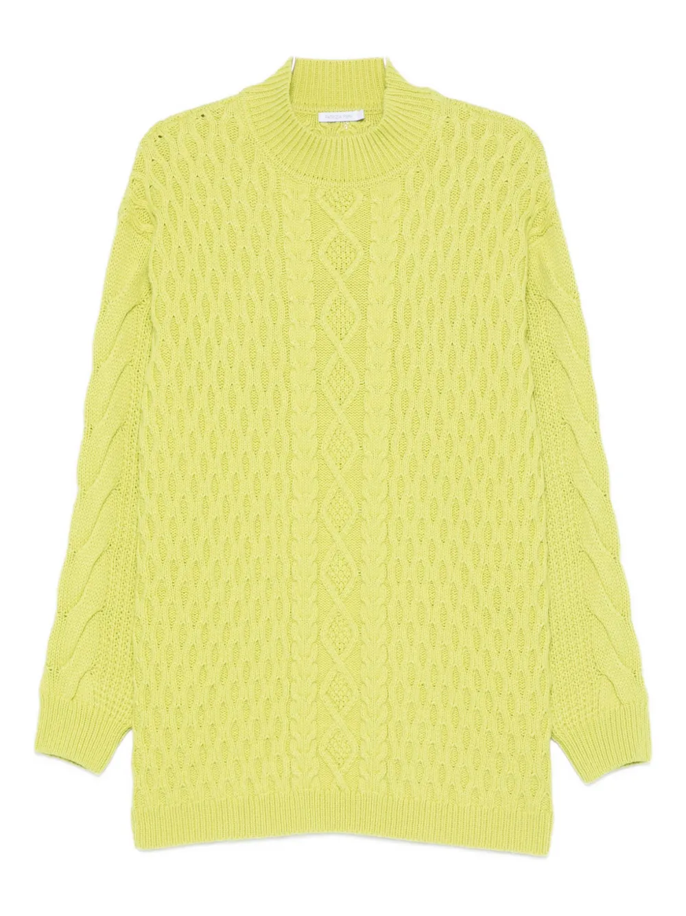 

Свитер из шерстяной смеси Patrizia Pepe, зеленый