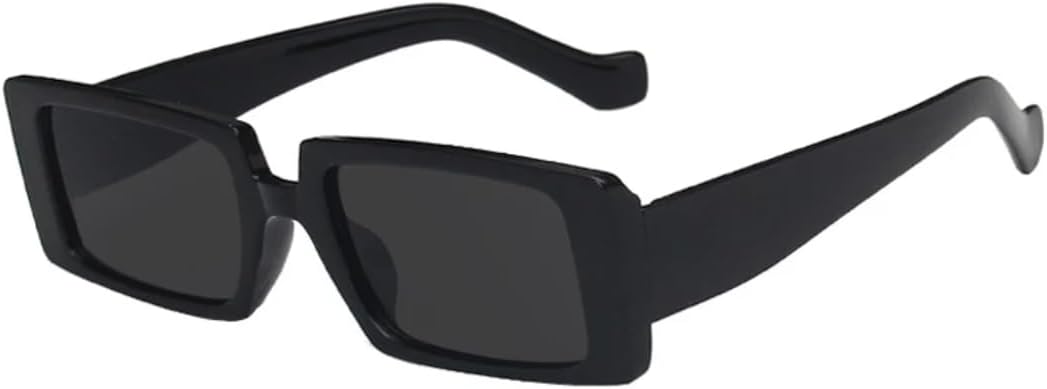 

Солнцезащитные очки с защитой UV400 | Маленькая оправа, линзы конфетного цвета | Для женщин и мужчин, для занятий спортом на открытом воздухе и вождения DSVIGF, Black Gray