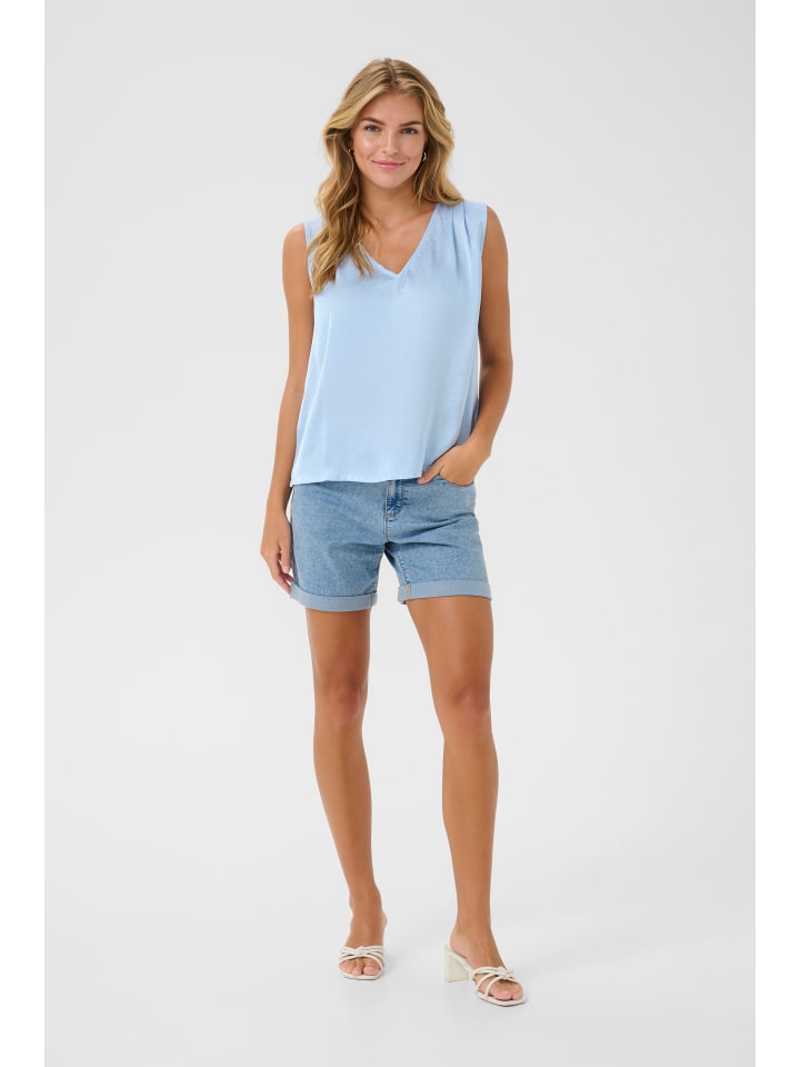 

Блузка KAariel с длинными рукавами, классический крой, из мягкого шамбре Kaffe