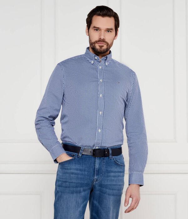 

Рубашка Regular fit Tommy Hilfiger, синий