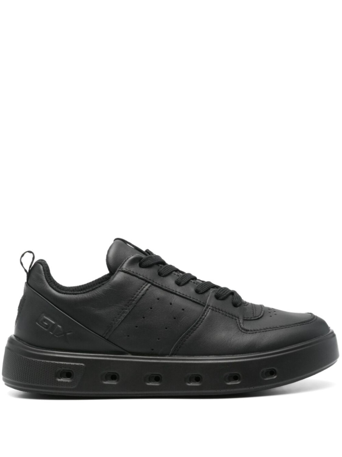Street7 20 кожаные Кроссовки ECCO, черный