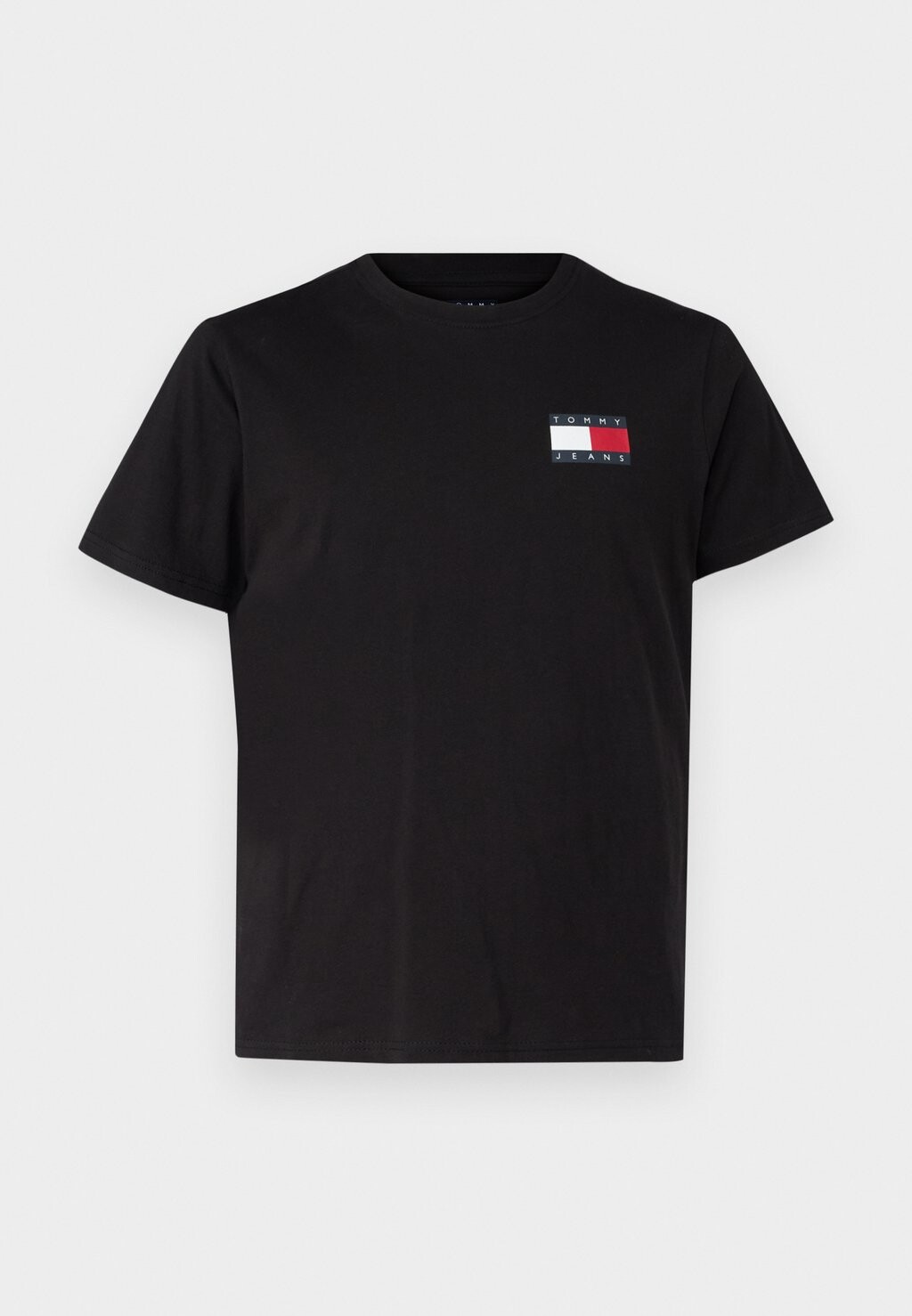 

Базовая футболка SLIM ESSENTIAL FLAG TEE Tommy Jeans, черный