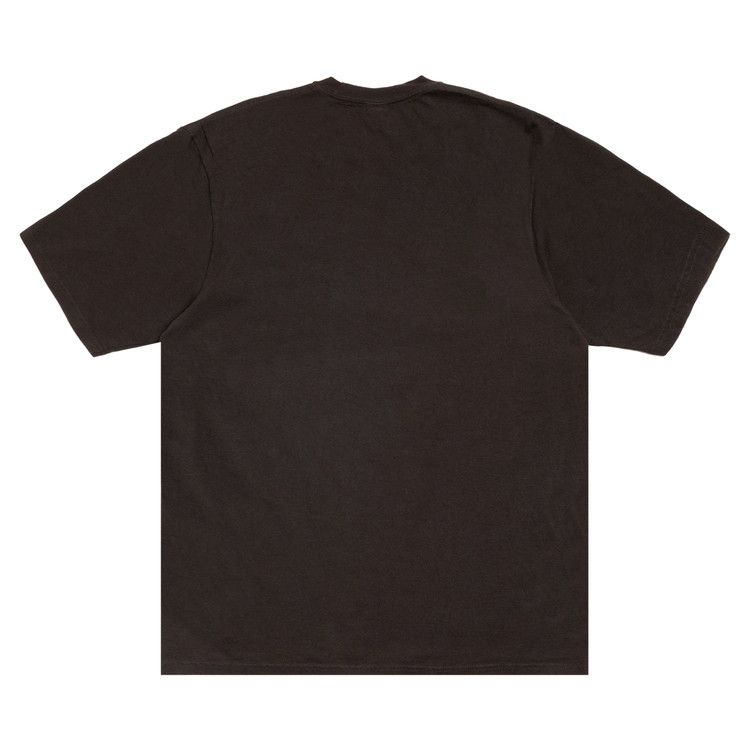 Футболка Stussy Stretch Tee Pigment Dyed 'Faded Black' — фото 2