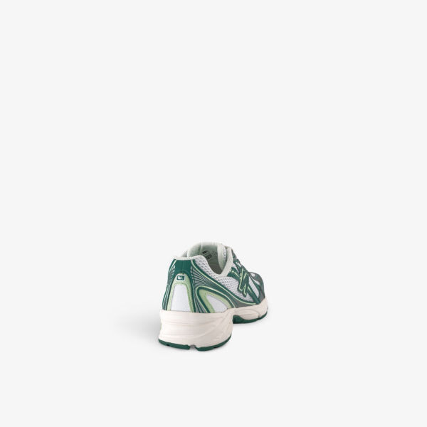 Кроссовки сетчатые низкие с вышитым логотипом 740 v2 New Balance, белый — фото 4