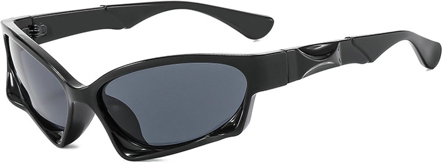 

Солнцезащитные очки Helena Y2K Punk прямоугольной формы для женщин, роскошные, узкие, неправильной формы, спортивные, для мужчин, винтажные, «кошачий глаз», очки UV400, C1