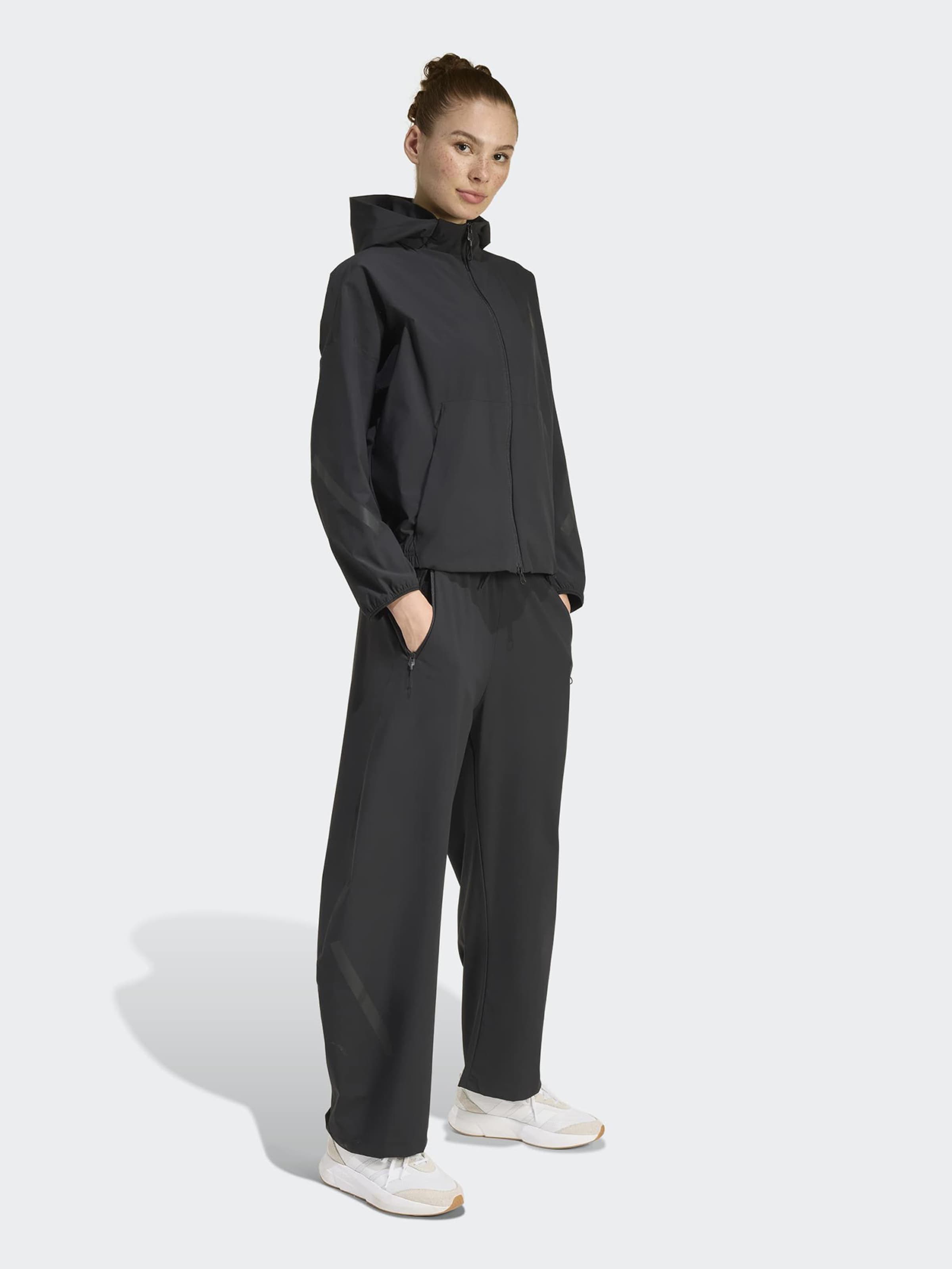 Adidas Sportswear Спортивная куртка 'Z.N.E.' в черном цвете — фото 2