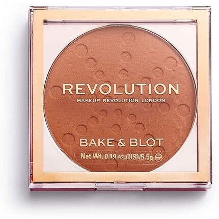 

Порошок Revolution Bake & Blot оранжевого цвета, Makeup Revolution