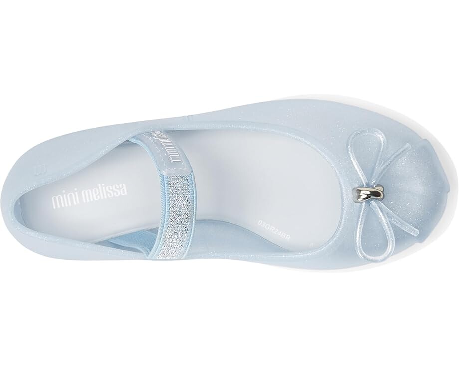Туфли на плоской подошве Mini Melissa Mini Sophie BB, цвет Pearly Blue — фото 2