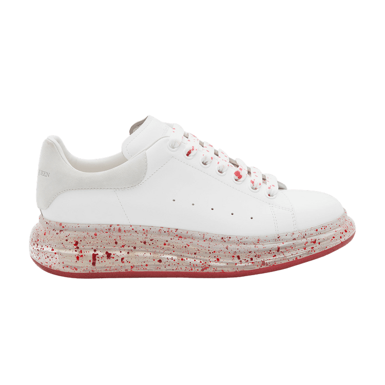 

Кроссовки Alexander McQueen Alexander McQueen Oversized Sneaker 'White Red Splatter', белый
