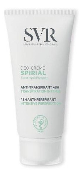 

SVR, Spirial Deo-Cream, интенсивный антиперспирант 48 часов, 50 мл
