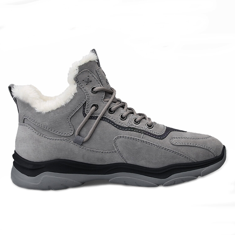 Кроссовки мужские Lifestyle Shoes Men High-Top Beck, серый — фото 3