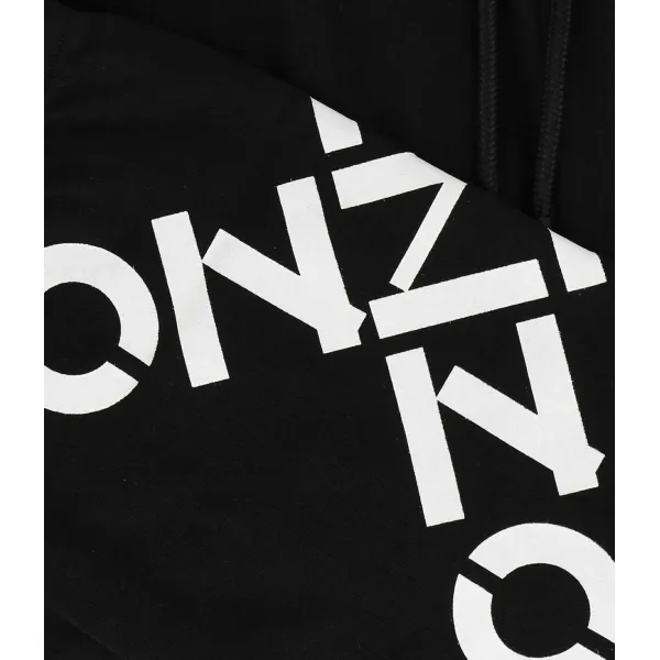 Спортивные брюки стандартного кроя Kenzo Kids, черный — фото 4