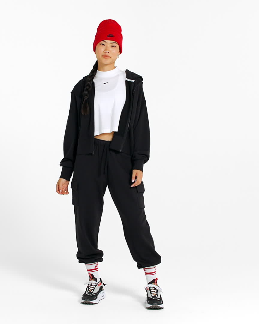 Спортивные брюки Nike Sportswear Club Fleece, цвет Birch Heather/Black — фото 2
