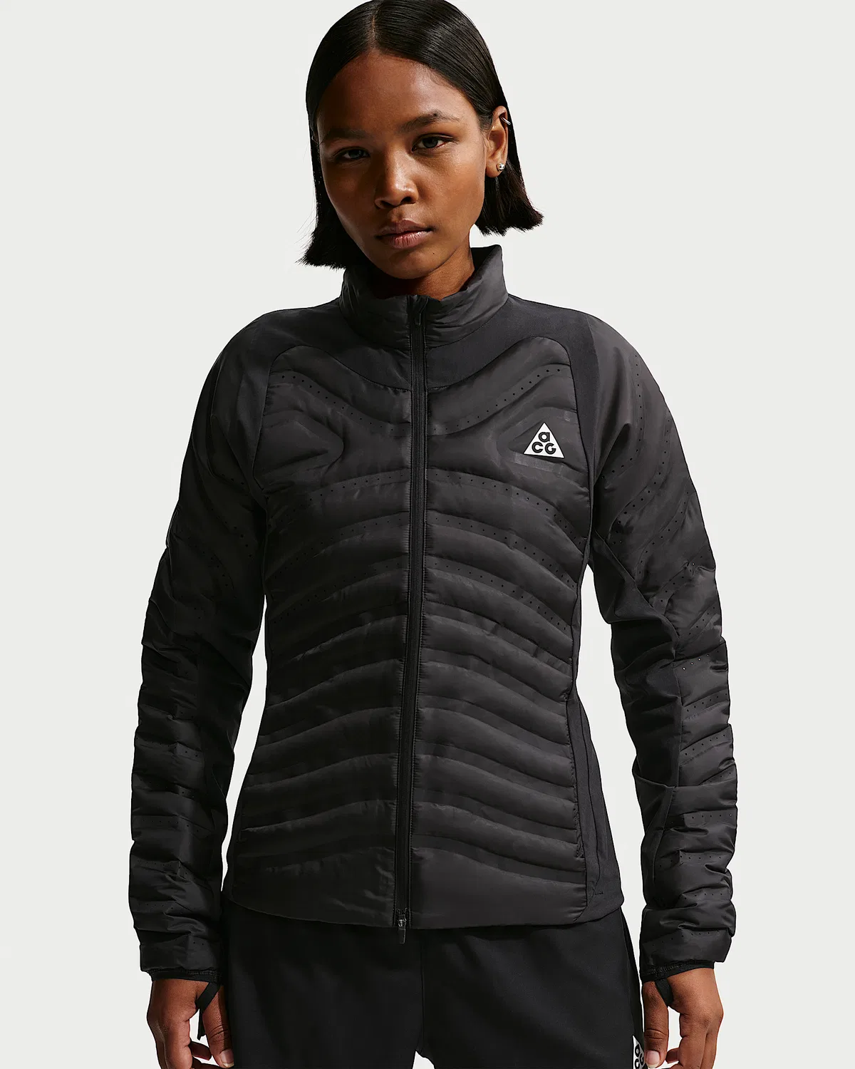 Женская термокуртка для трейлраннинга Nike ACG "Lava Loft" Therma-FIT, Black/Black/Black/Summit White