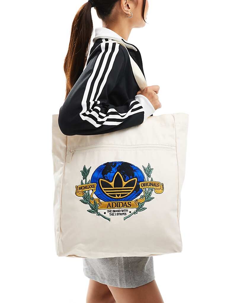 

сумка-тоут adidas Originals с вышивкой